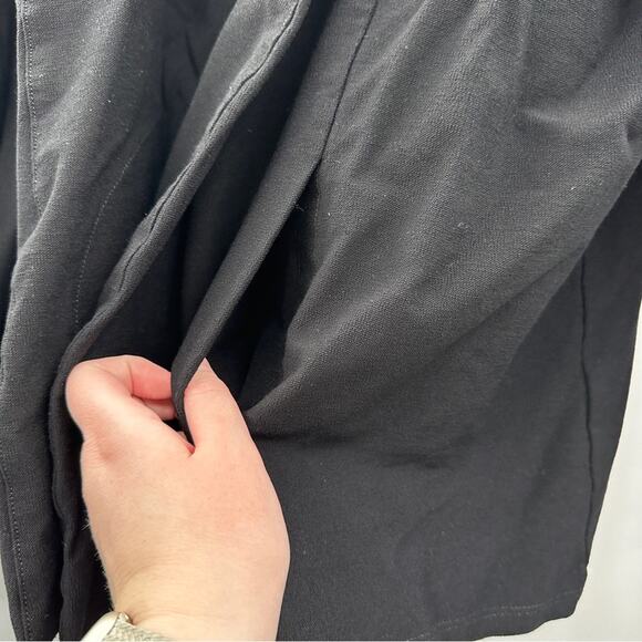 Eileen Fisher Black Long Sleeve Open Blazer Jacket Size‎ L - Picture 4 of 12